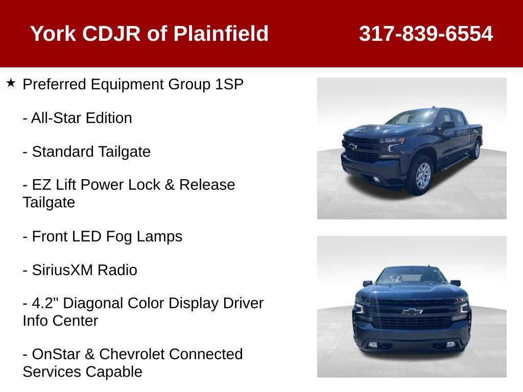 Used 2021 Chevrolet Silverado 1500 RST w/ Z71 Off-Road Package AWD/4WD image 24
