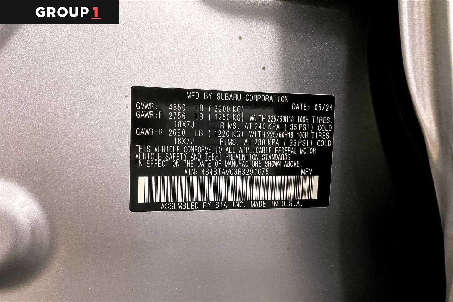 Certified 2024 Subaru Outback Limited AWD/4WD image 36