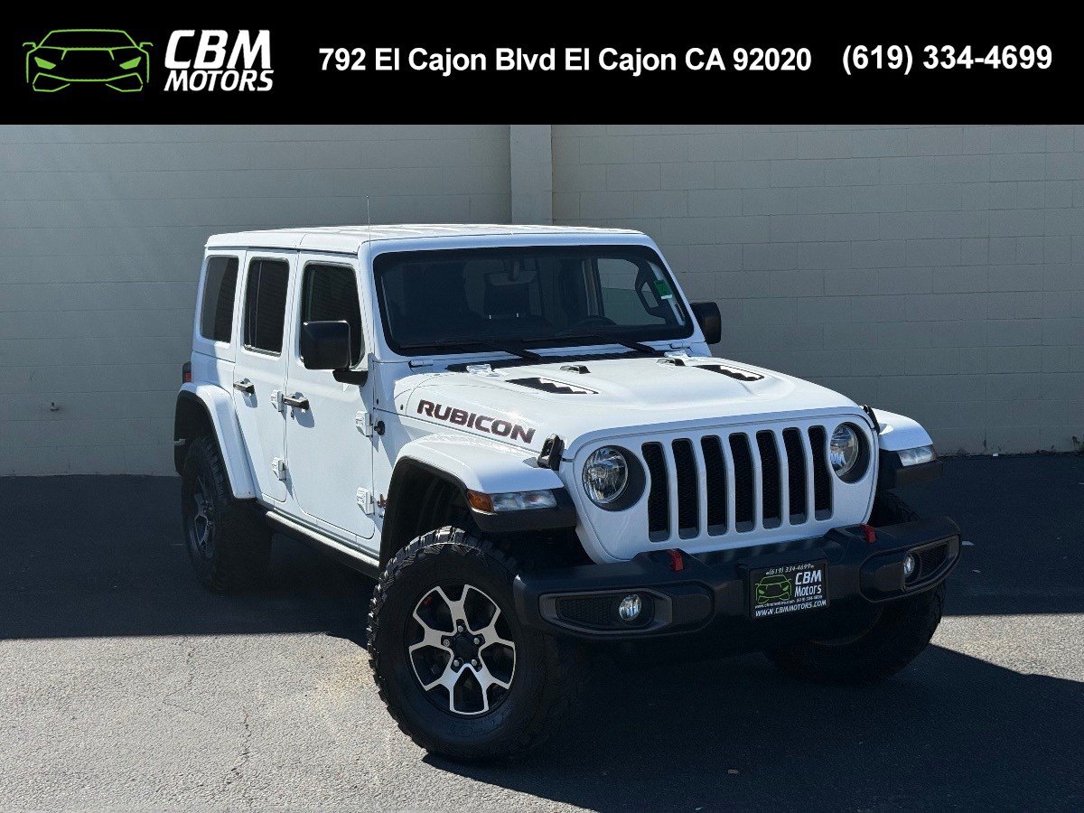Used 2019 Jeep Wrangler Unlimited Rubicon AWD/4WD image 1