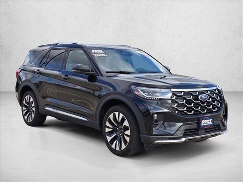 Used 2025 Ford Explorer Platinum w/ LUX Leather Package AWD/4WD image 3