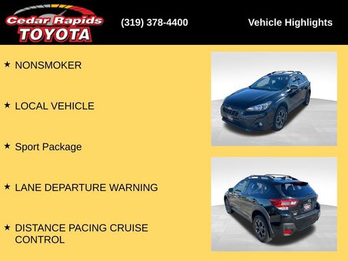 Used 2022 Subaru Crosstrek 2.5i Sport AWD/4WD image 23
