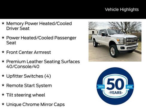 Used 2012 Ford F250 Lariat w/ Chrome Pkg image 16