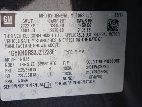 Used 2018 Cadillac XT5 Luxury w/ LPO, Wheel Lock Package image 28