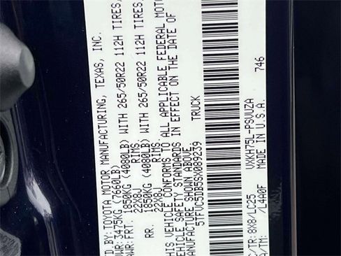 Used 2025 Toyota Tundra Capstone image 24