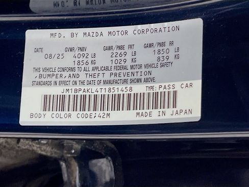 Certified 2026 MAZDA MAZDA3 s Sport FWD image 36