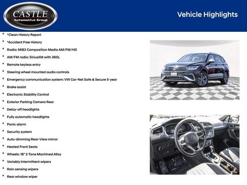Used 2024 Volkswagen Tiguan Wolfsburg Edition image 3