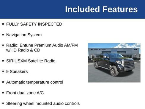Used 2019 Toyota Tundra Limited w/ TRD Off Road Package AWD/4WD image 5