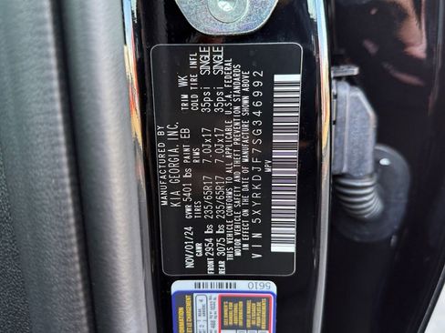 Certified 2025 Kia Sorento SX Prestige image 30