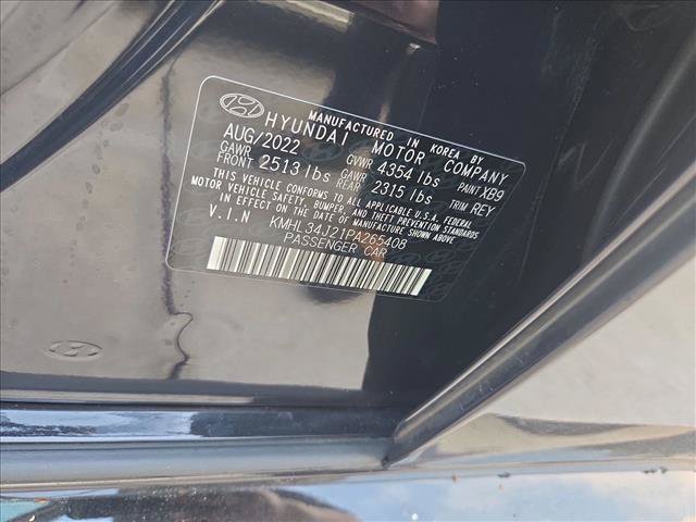 Used 2023 Hyundai Sonata Limited w/ Cargo Package FWD image 20