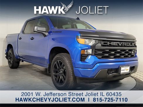 Used 2022 Chevrolet Silverado 1500 Custom w/ LPO, Dark Essentials Package image 1