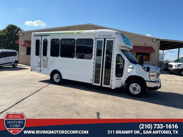 Used 2018 Ford E-350 and Econoline 350 Super Duty w/ Shuttle Bus Prep Package RWD image 1