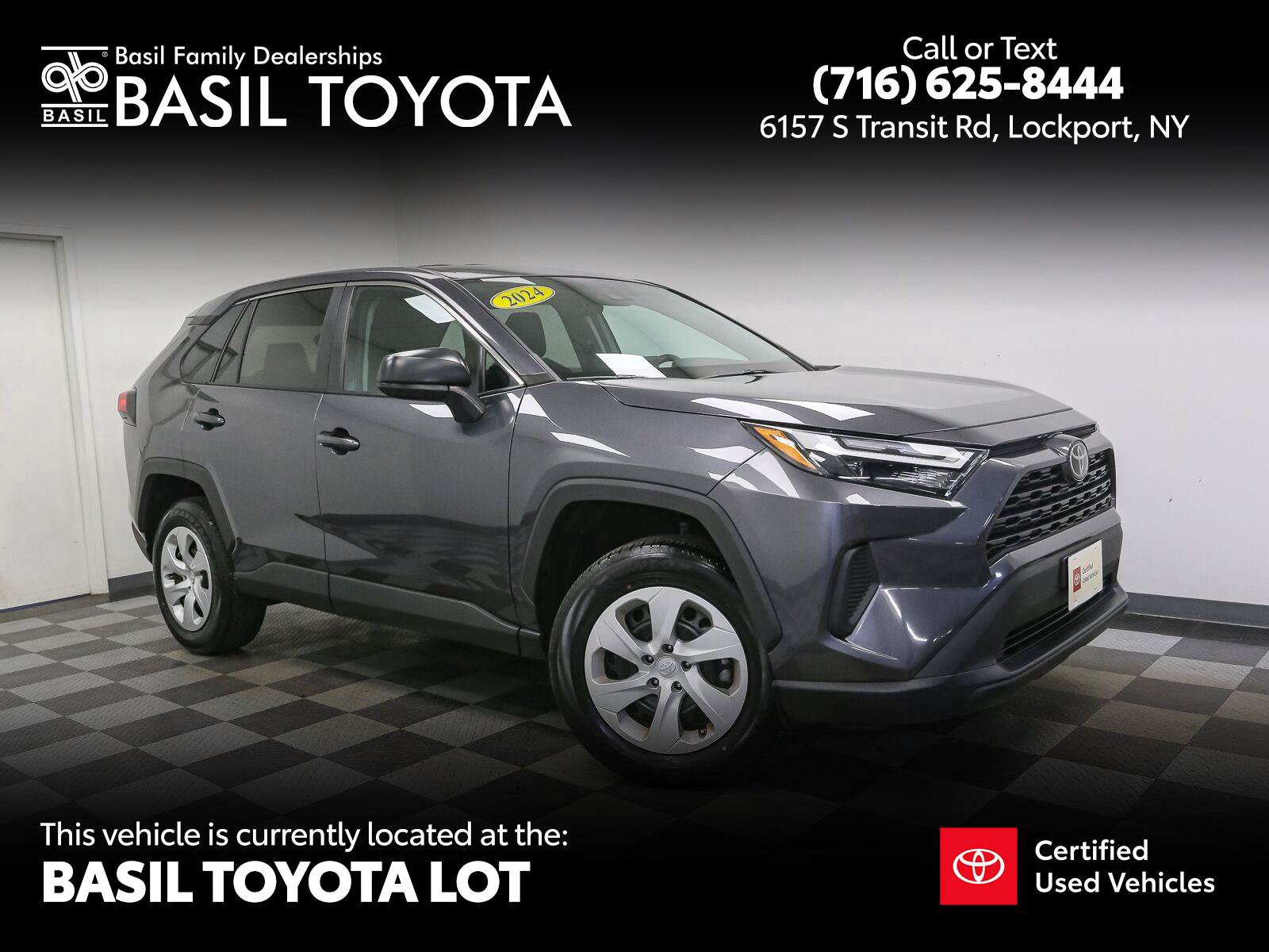 Certified 2024 Toyota RAV4 LE AWD/4WD image 1