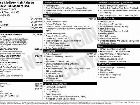 Used 2021 Jeep Gladiator Overland image 2