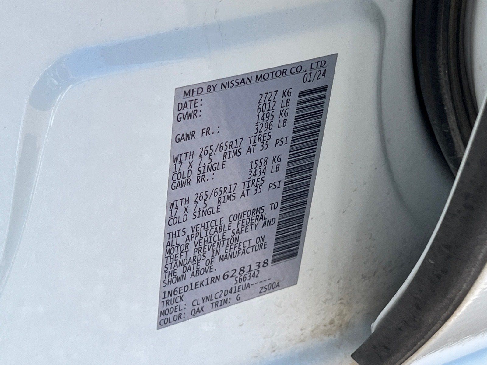 Used 2024 Nissan Frontier SV w/ SV Convenience Package AWD/4WD image 29