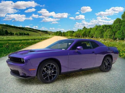Used 2023 Dodge Challenger SXT w/ Blacktop Package RWD image 2