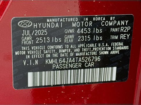 New 2026 Hyundai Sonata SEL FWD image 32