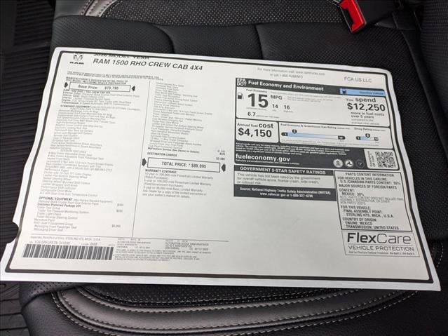 New 2026 RAM 1500 RHO w/ RHO Level 1 Equipment Group AWD/4WD image 18
