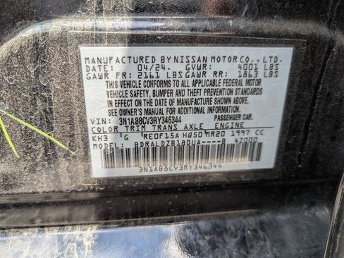 Used 2024 Nissan Sentra SV FWD image 12