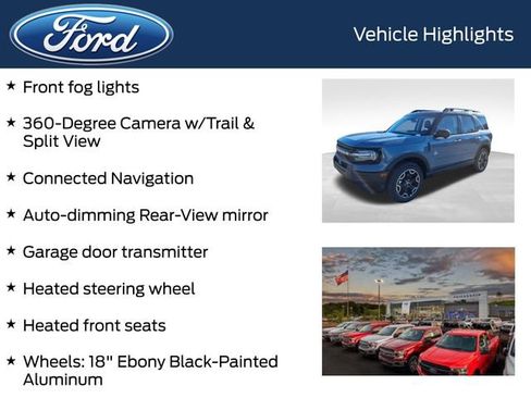 New 2025 Ford Bronco Sport Outer Banks w/ Outer Banks Tech Package+ image 12