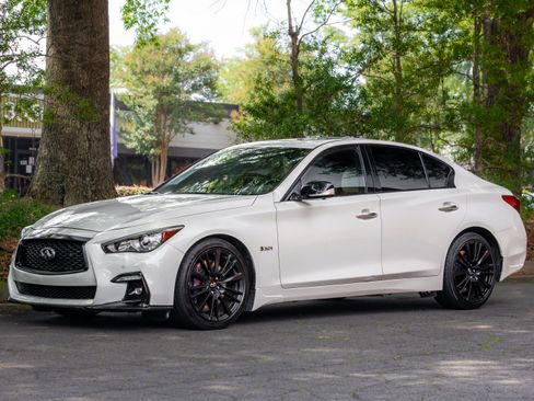 Used 2020 INFINITI Q50 Red Sport 400 w/ Proactive Package RWD image 45