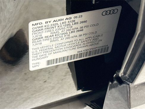 Certified 2023 Audi Q3 2.0T Premium w/ Convenience Package AWD/4WD image 32