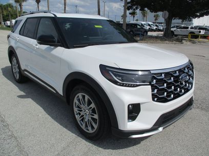 New 2025 Ford Explorer Platinum
