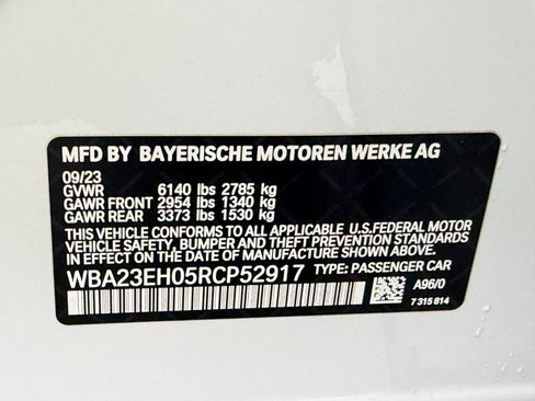 Used 2024 BMW 740i w/ M Sport Professional Package RWD image 12