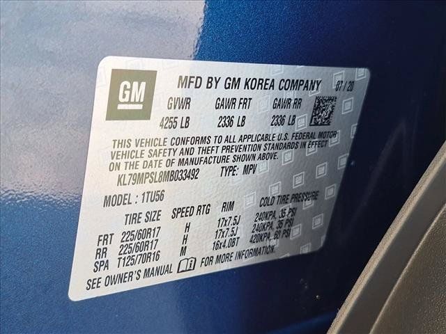 Used 2021 Chevrolet TrailBlazer LT w/ Sun and Liftgate Package FWD image 22