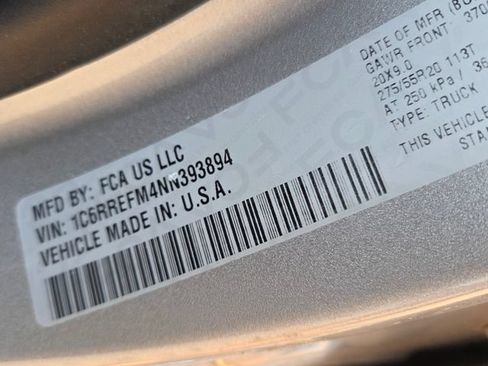 Used 2022 RAM 1500 Big Horn RWD image 20