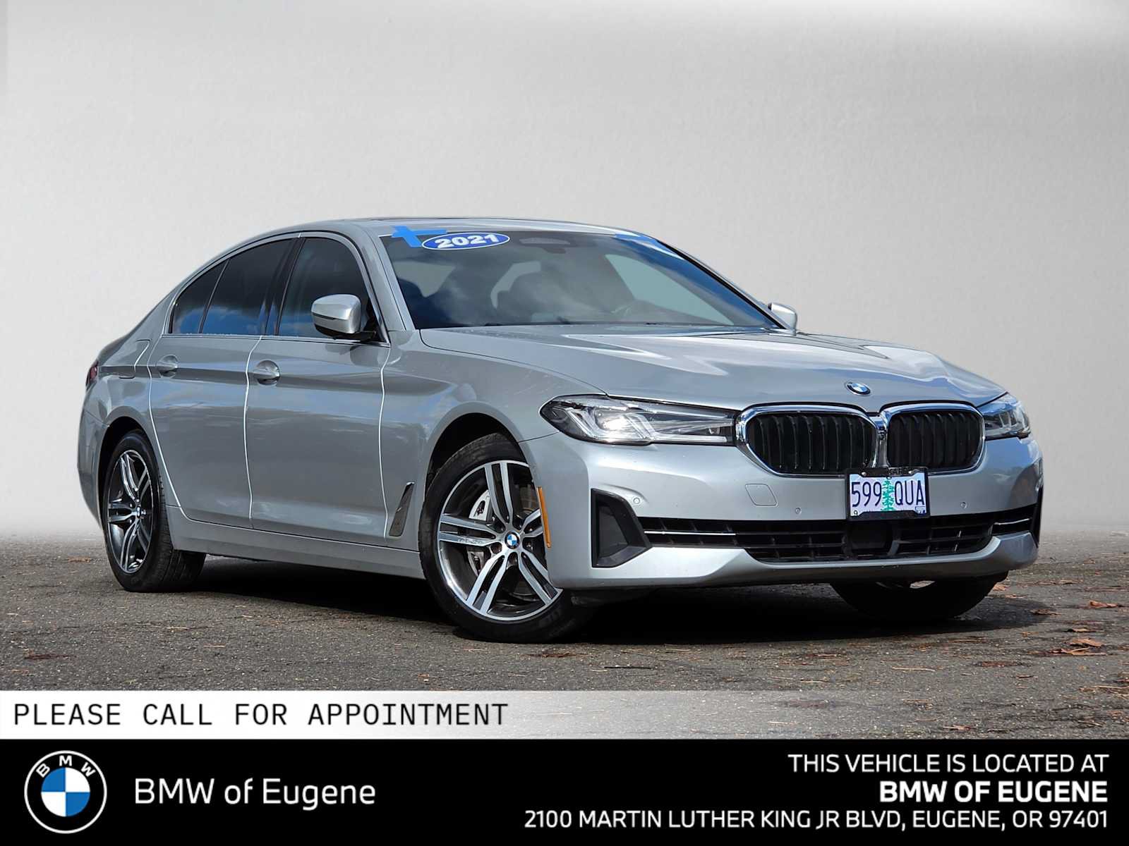Used 2021 BMW 540i w/ Premium Package RWD image 1