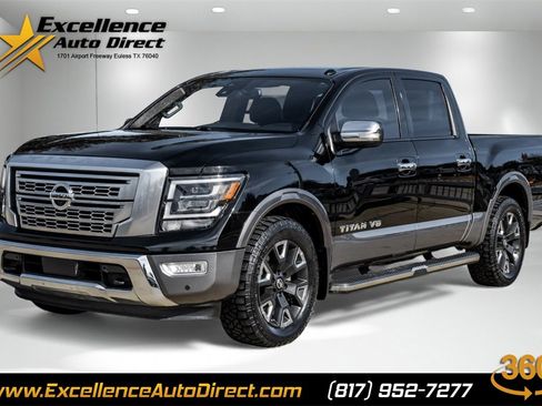 Used 2020 Nissan Titan Platinum Reserve w/ Moonroof Package image 1
