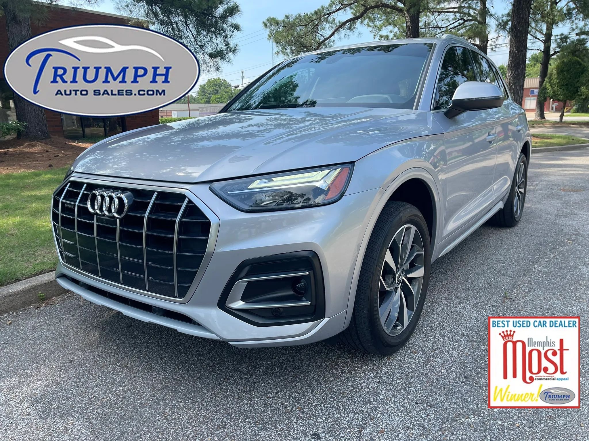 Used 2021 Audi Q5 2.0T Premium Plus w/ Premium Plus Package AWD/4WD image 1