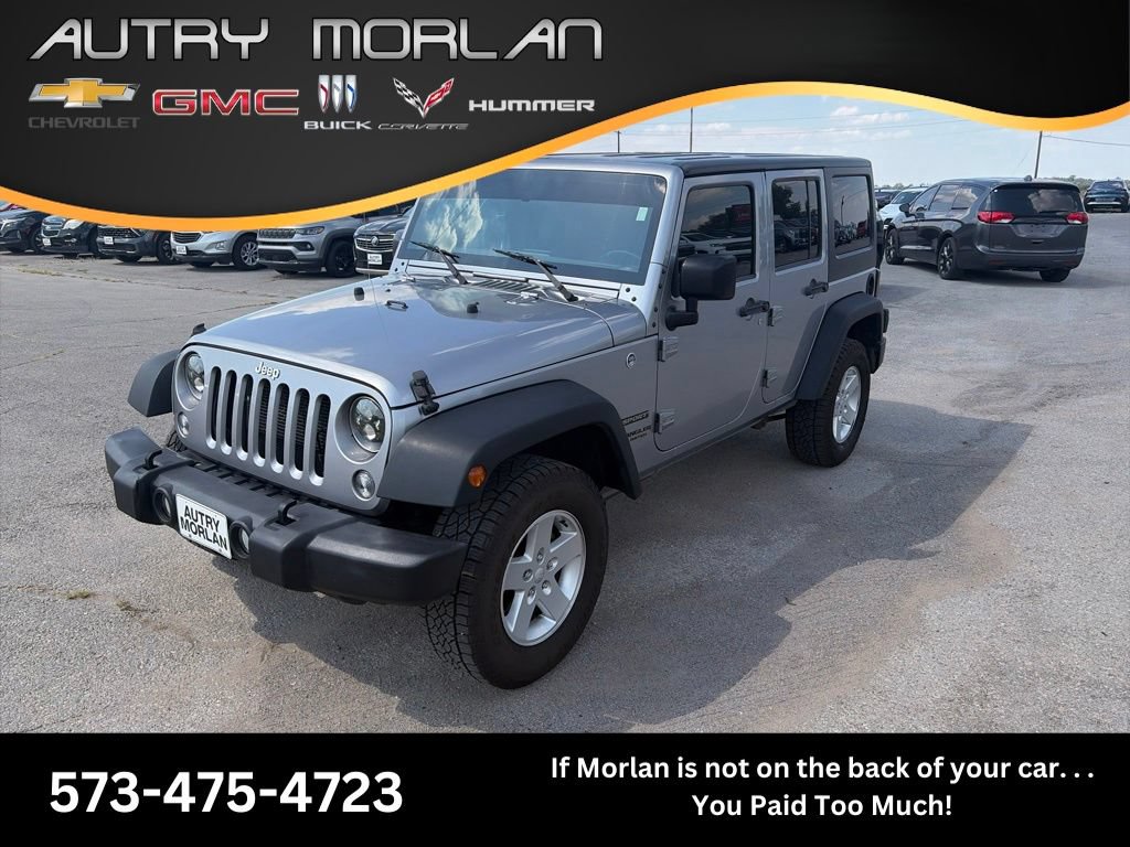 Used 2017 Jeep Wrangler Unlimited Sport w/ Quick Order Package 24S AWD/4WD image 1
