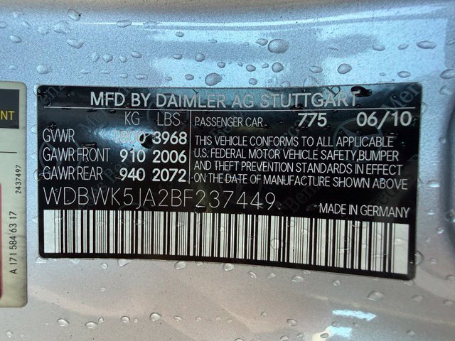 Used 2011 Mercedes-Benz SLK 350 image 12