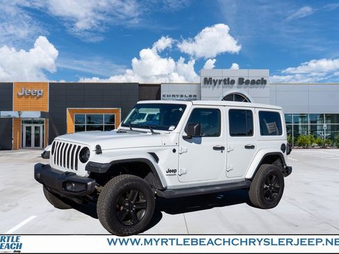 Certified 2021 Jeep Wrangler Unlimited Sahara image 1