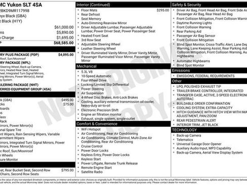 Certified 2021 GMC Yukon SLT w/ SLT Luxury Plus Package image 7