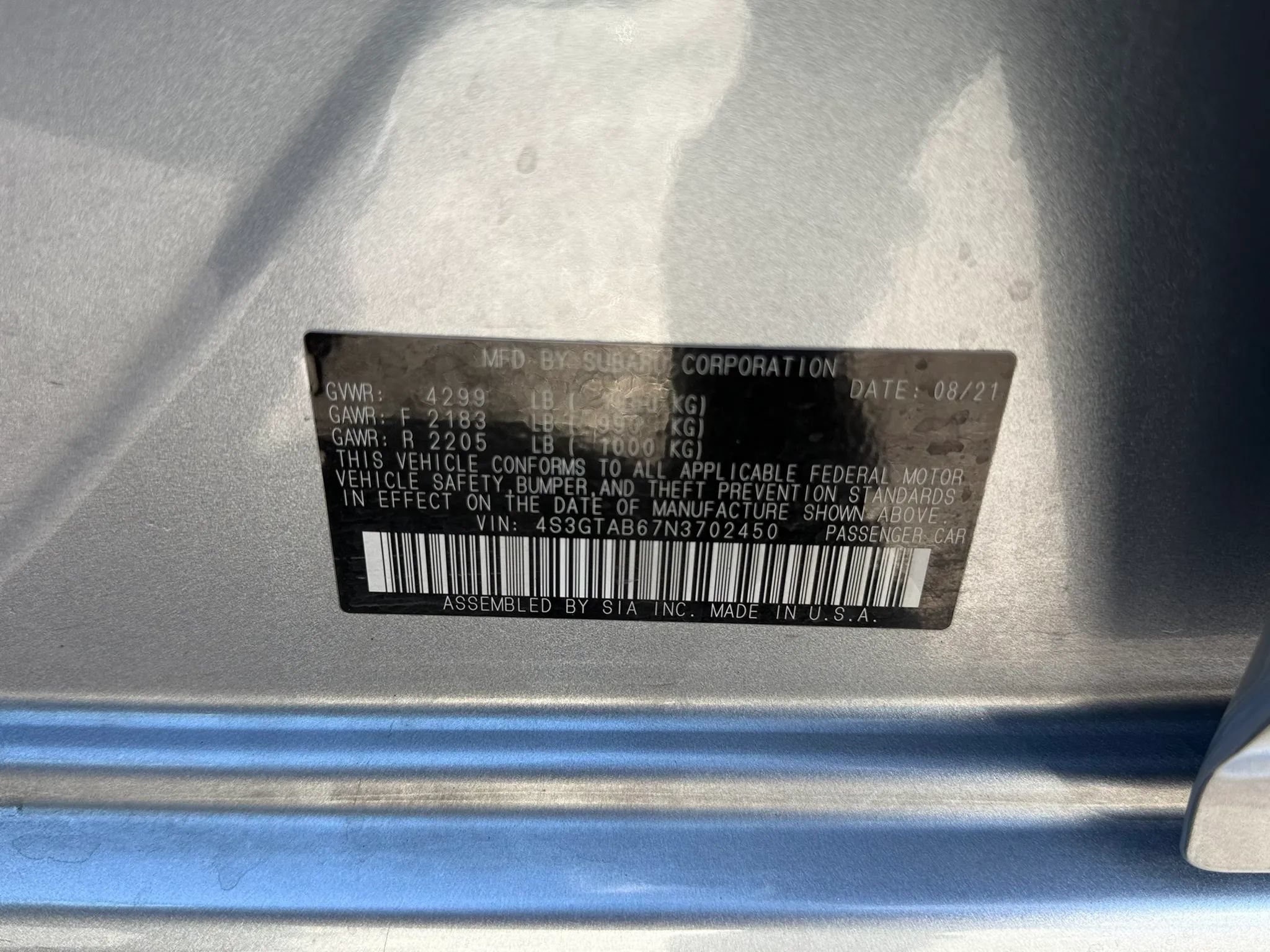 Used 2022 Subaru Impreza 2.0i AWD/4WD image 40