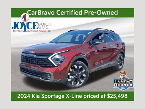 Used 2024 Kia Sportage X-Line w/ X-Line Premium Package AWD/4WD image 1