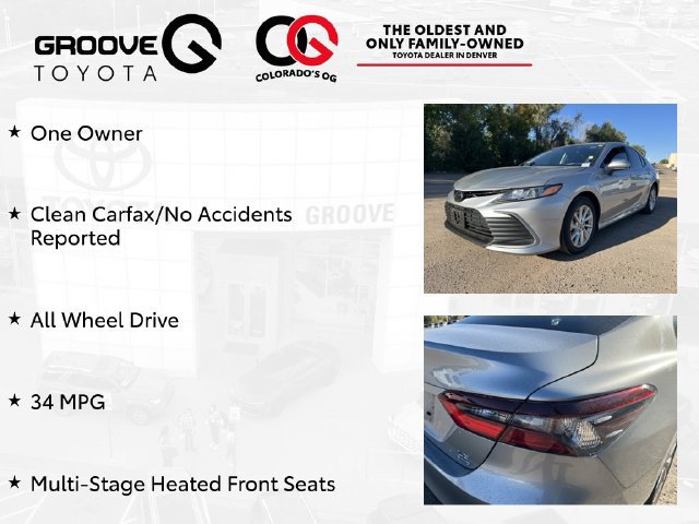 Used 2024 Toyota Camry LE w/ Cold Weather Package AWD/4WD image 4