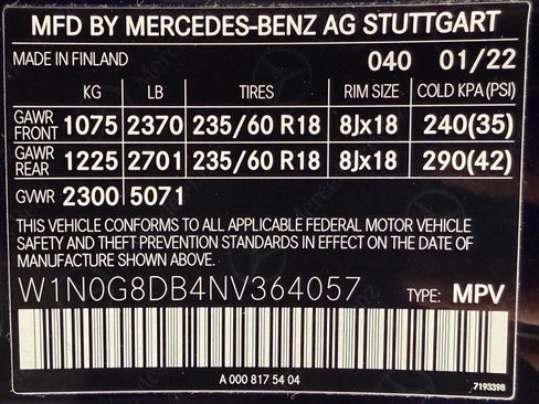 Certified 2022 Mercedes-Benz GLC 300 GLC 300 image 17