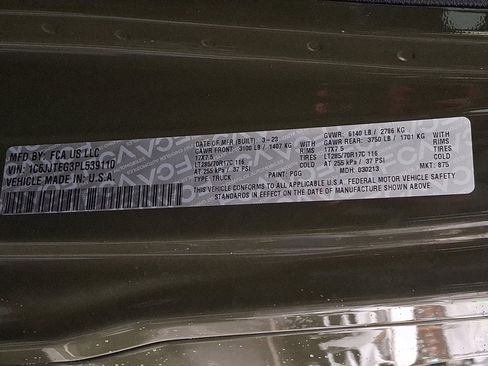 Used 2023 Jeep Gladiator Mojave w/ Cold Weather Group image 30