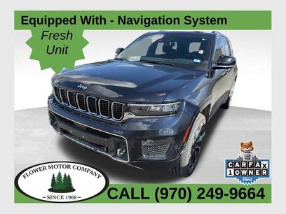 Used 2023 Jeep Grand Cherokee Overland w/ Luxury Tech Group IV