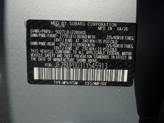 New 2026 Subaru Outback Limited AWD/4WD image 25