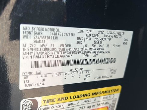 Used 2020 Ford Expedition Limited RWD image 35