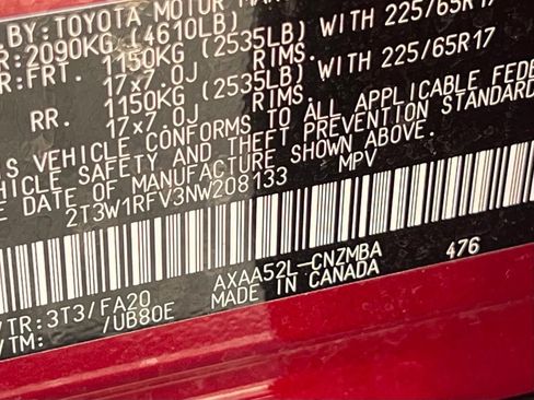 Certified 2022 Toyota RAV4 XLE w/ Convenience Package FWD image 26