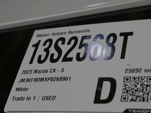 Used 2023 MAZDA CX-5 AWD 2.5 S w/ Premium Package image 31