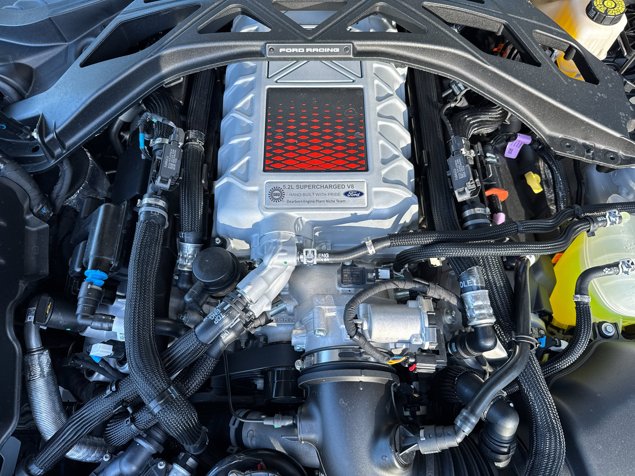 New 2026 Ford Mustang Dark Horse SC w/ Carbon Fiber Exterior Package RWD image 3