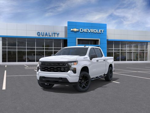 New 2026 Chevrolet Silverado 1500 Custom w/ Turbomax Blackout Package RWD image 25