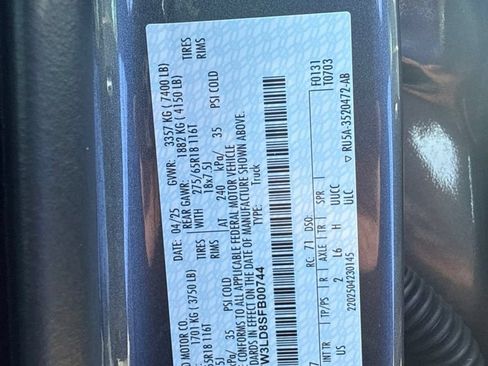 Used 2025 Ford F150 XLT w/ Equipment Group 301A Standard AWD/4WD image 32