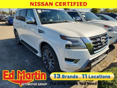 Certified 2024 Nissan Armada Platinum w/ Captain's Chairs Package